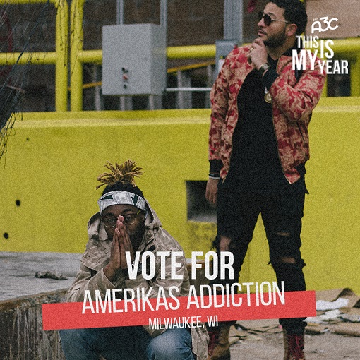 Vote for Amerikas Addiction #ThisIsMyYearA3C challenge 2017! #DWYD #A3C @amerikasaddict